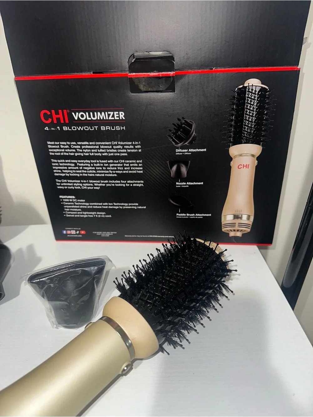 Chi volumizer blowout